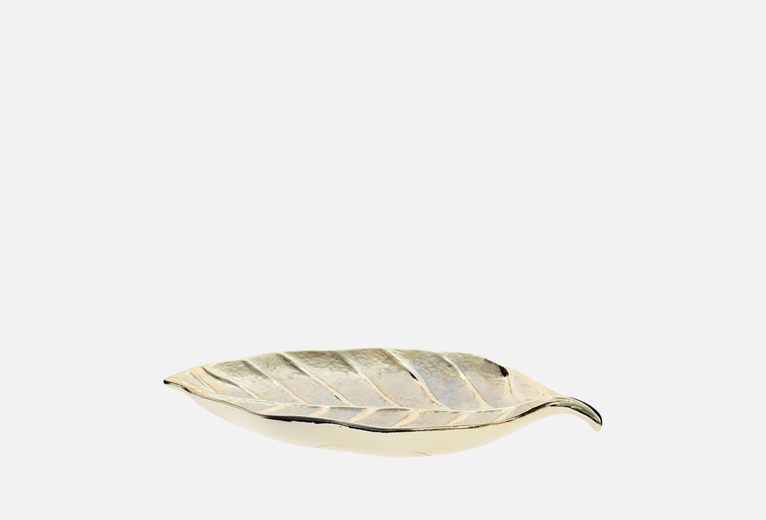 

Декоративное блюдо TOPGIFT, Золотой, Лист, 20x9,5x2,5 см 1 шт