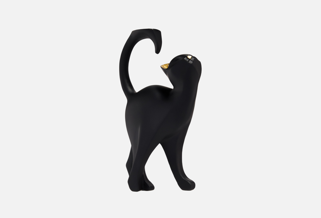 

Фигурка декоративная TOPGIFT, Черный, Кошка, 17x8,5x22,5 см 1 шт
