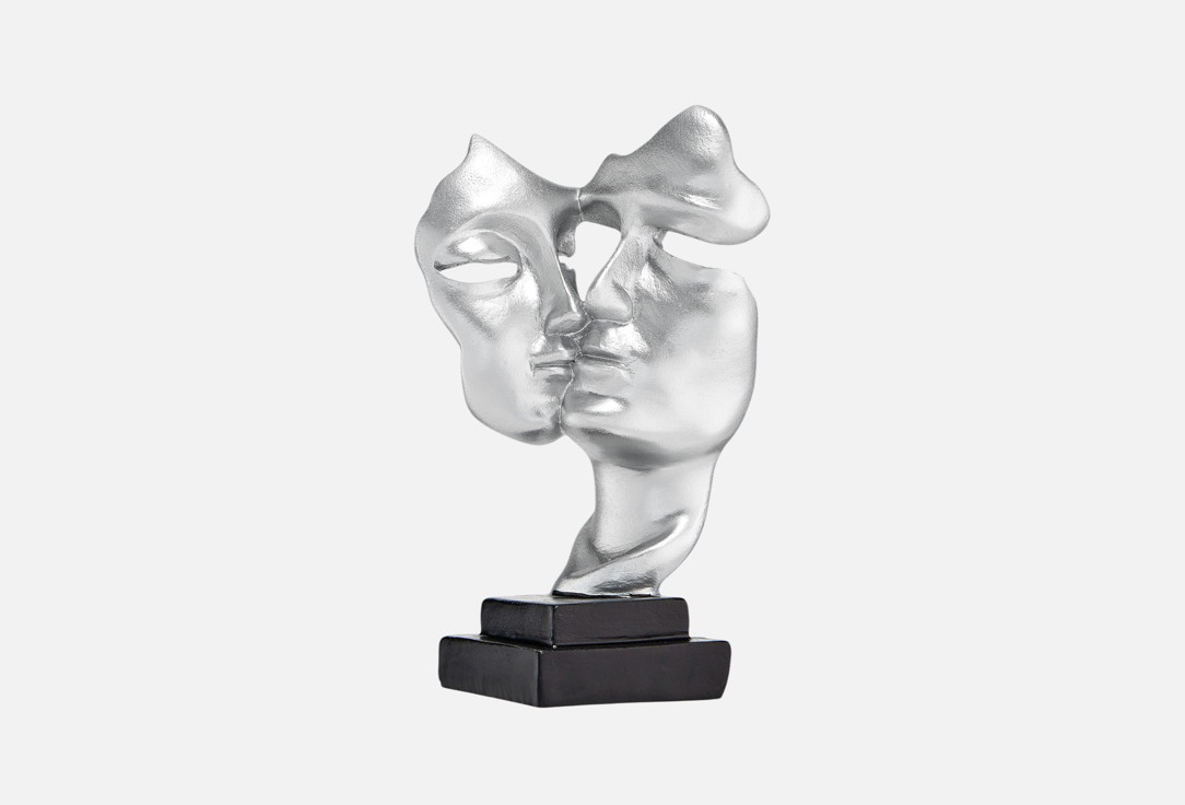 

Фигурка декоративная TOPGIFT, Серебряный, Лица, 8,5x6x16 см 1 шт