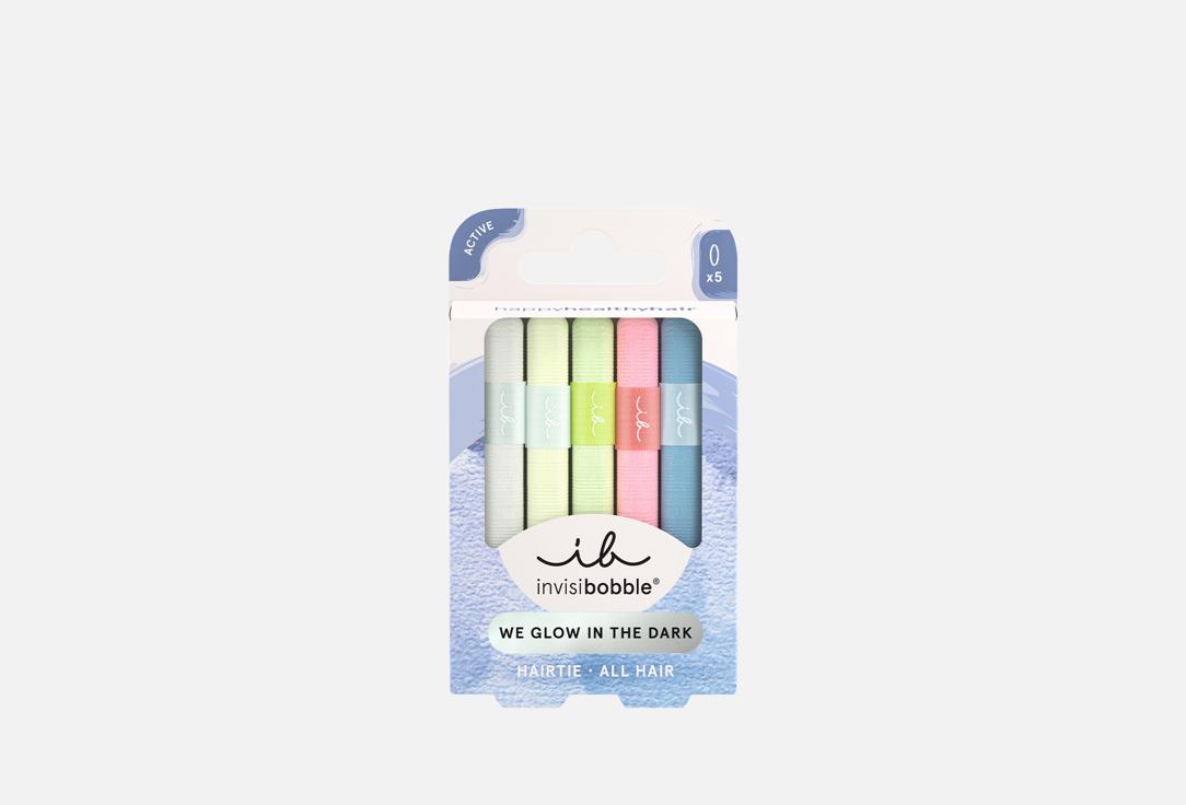 

Набор эластичных резинок для волос INVISIBOBBLE, HAIR TIE 5 шт