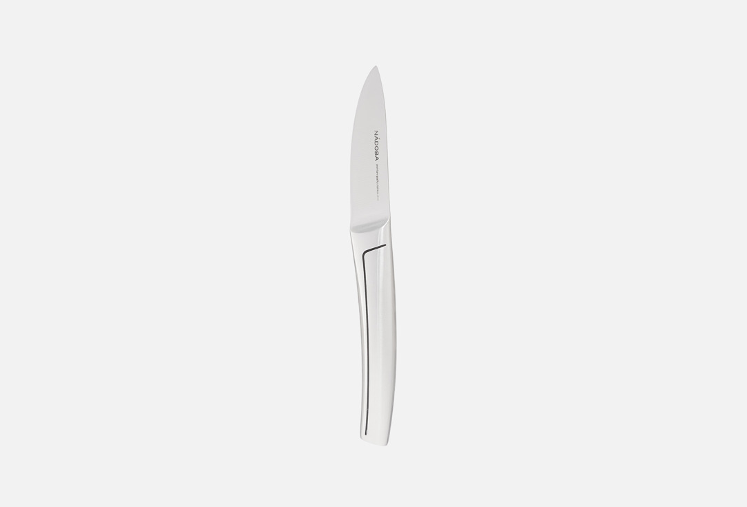 

Нож для овощей NADOBA, Серебряный, EMBER, 9 см 1 шт