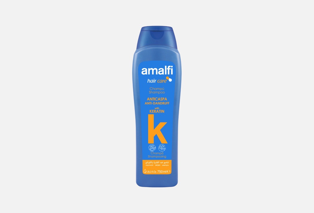 

шампунь для волос против перхоти AMALFI, Keratin anti-dandruff 750 мл