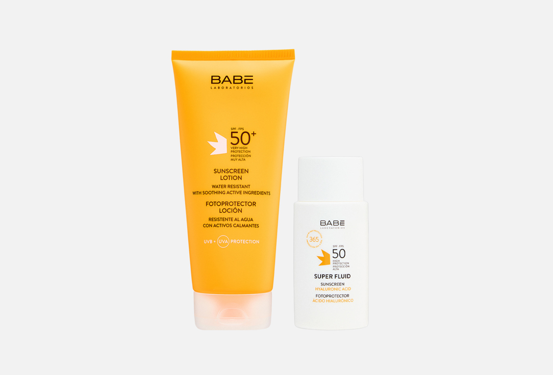 

Набор солнцезащитных средств LABORATORIOS BABE, Sun protection set 2 шт
