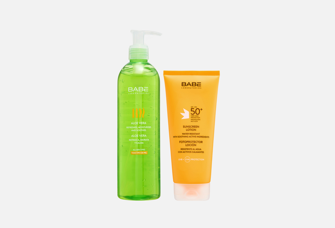 

Набор солнцезащитных средств для тела LABORATORIOS BABE, Summer protection set 2 шт