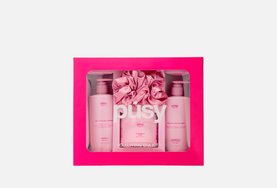 

Набор для восстановления волос PUSY, Your prime era 4 шт