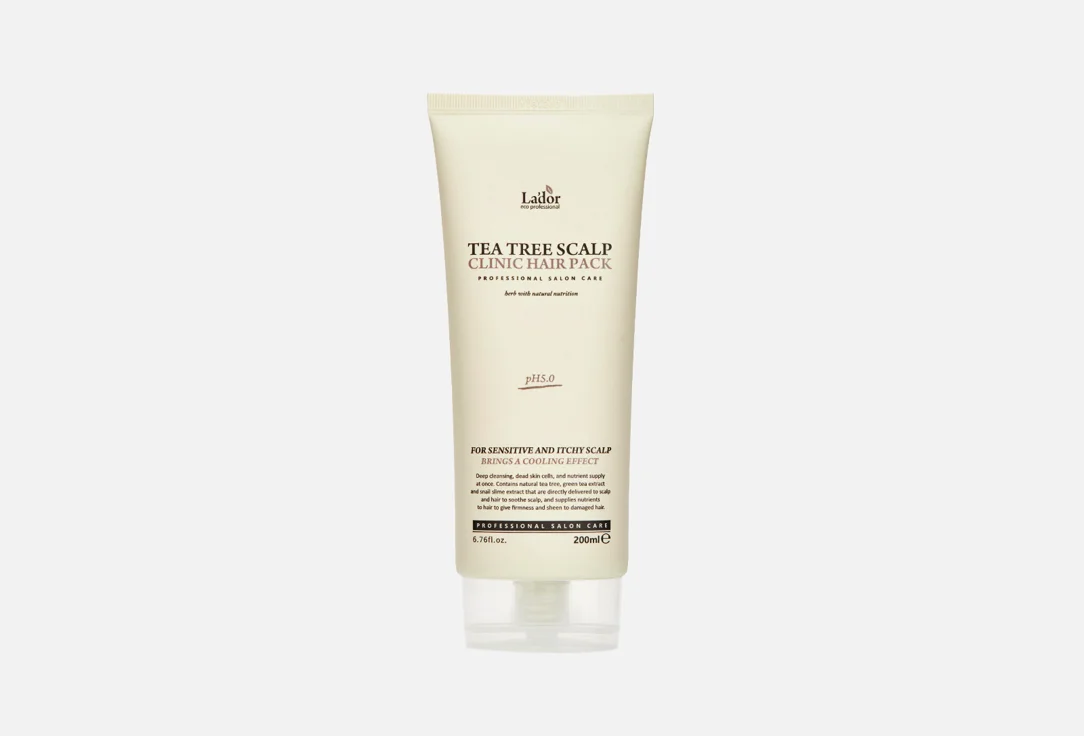 Маска-пилинг для кожи головы с чайным деревом Lador Tea Tree Scalp Hair Pack - отзывы 269 покупателей - «Золотое яблоко»