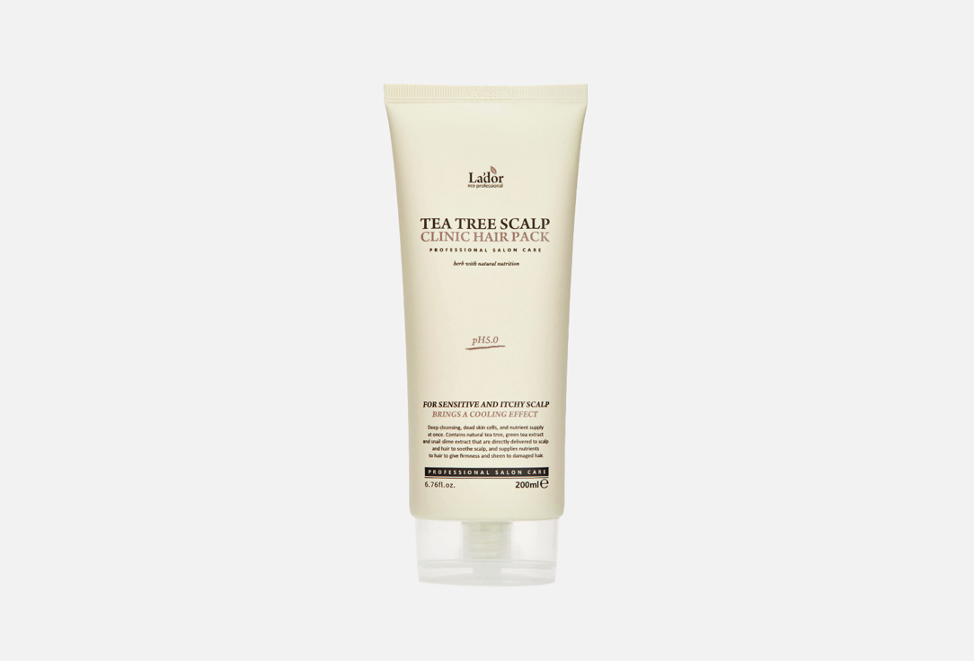 Изображение товара Маска-пилинг для кожи головы с чайным деревом Lador Tea Tree Scalp Hair Pack 200 мл