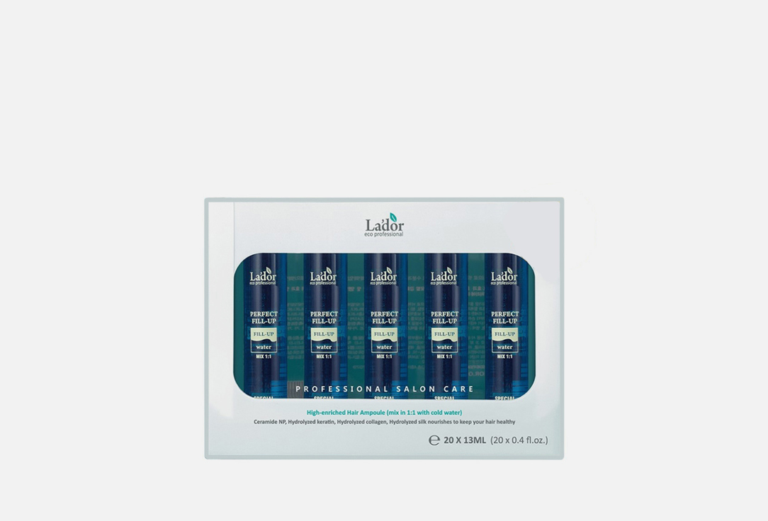 

Ампульное средство для восстановления волос LADOR, PERFECT HAIR FILL-UP 20 шт