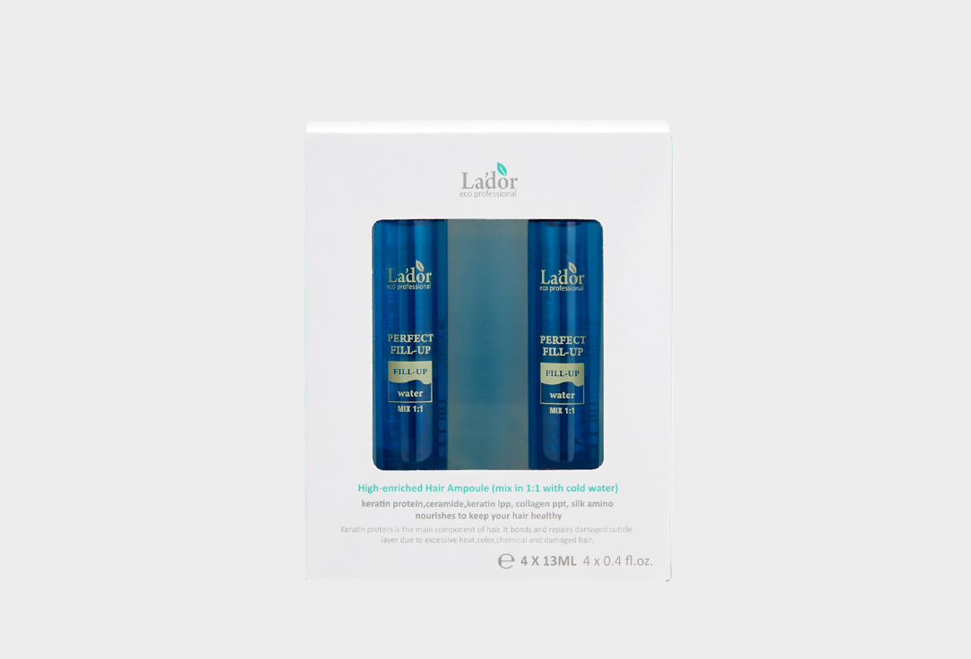 Изображение товара Филлер для восстановления волос 13 мл*4 шт Lador Perfect Hair Fill-Up