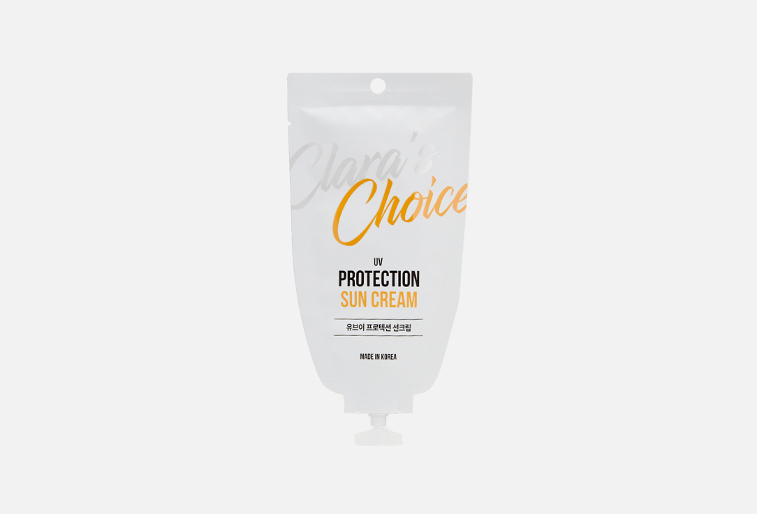 Солнцезащитный крем SPF50+ PA+++ Clara's Choice UV PROTECTION SUN CREAM 
