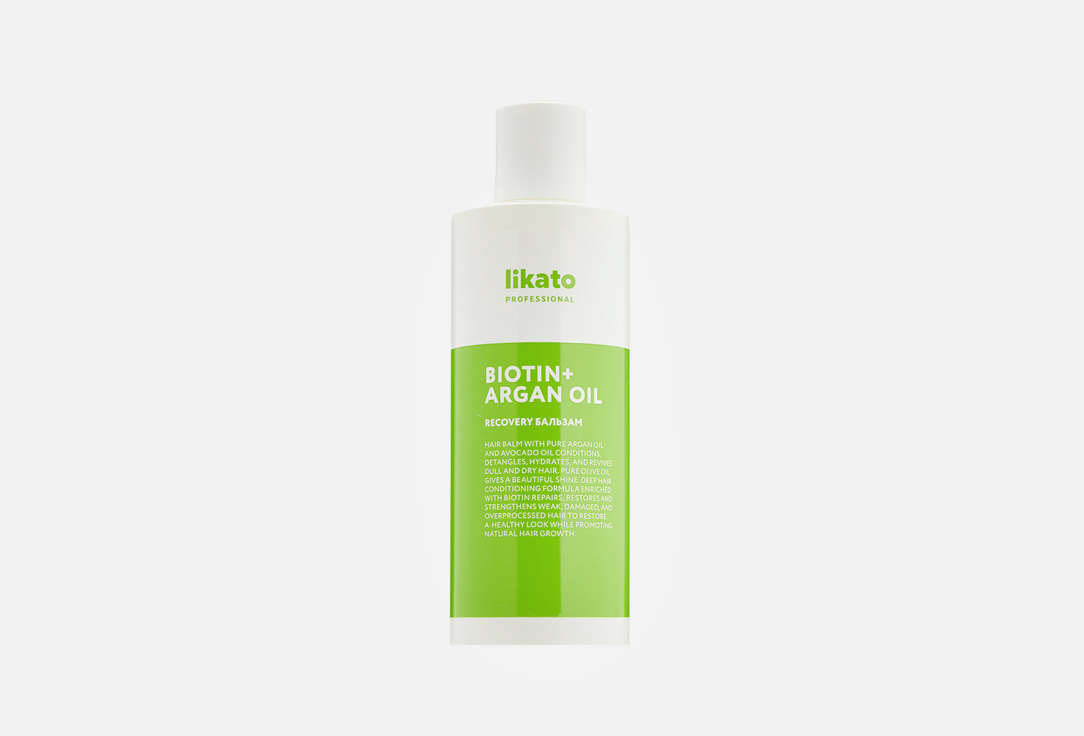 Бальзам для волос восстанавливающий Likato Professional Recovery Hair Balm Biotin+Argan Oil 