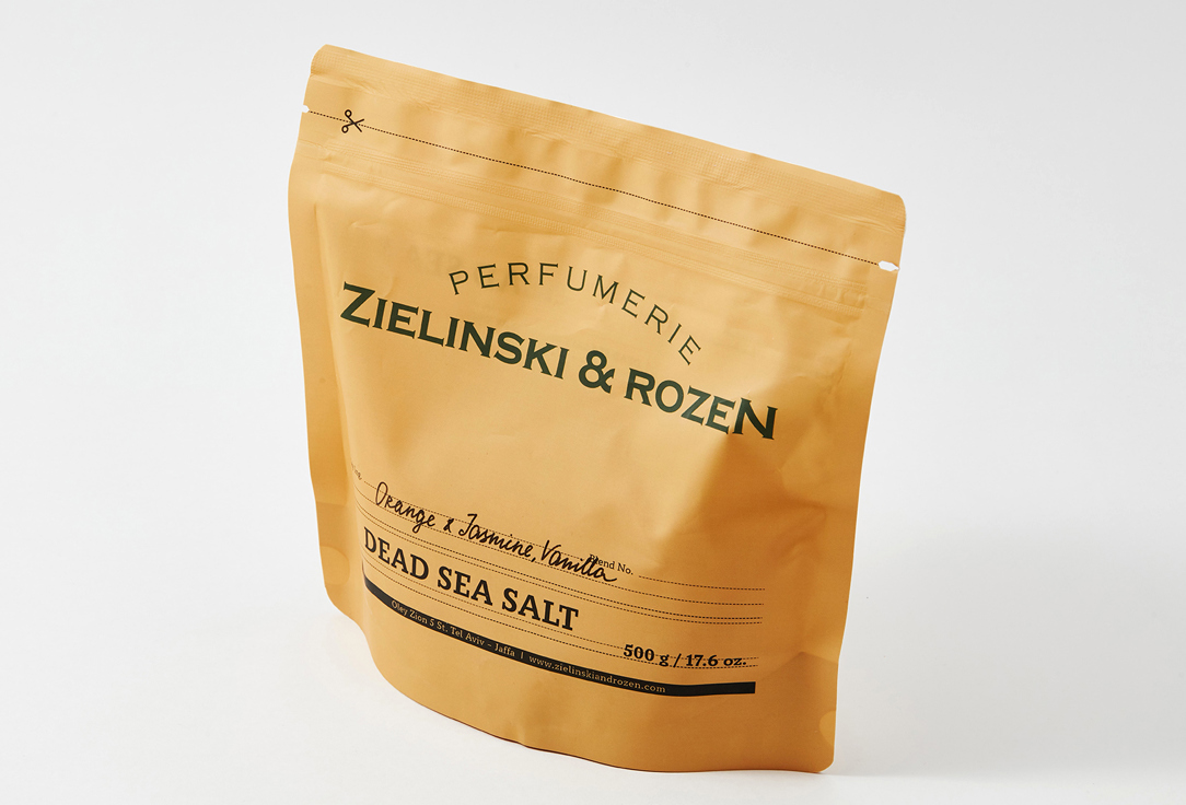 Соль мертвого моря  Zielinski & Rozen Orange & Jasmine, Vanilla  