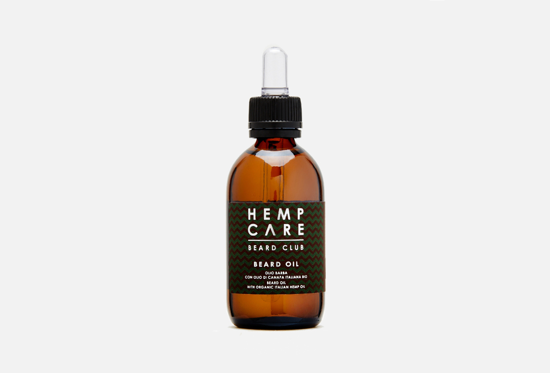 Смягчающее масло для бороды HEMP CARE Organic Italian Hemp Oil 50 мл щетка для бороды hemp care beard brush 1 мл