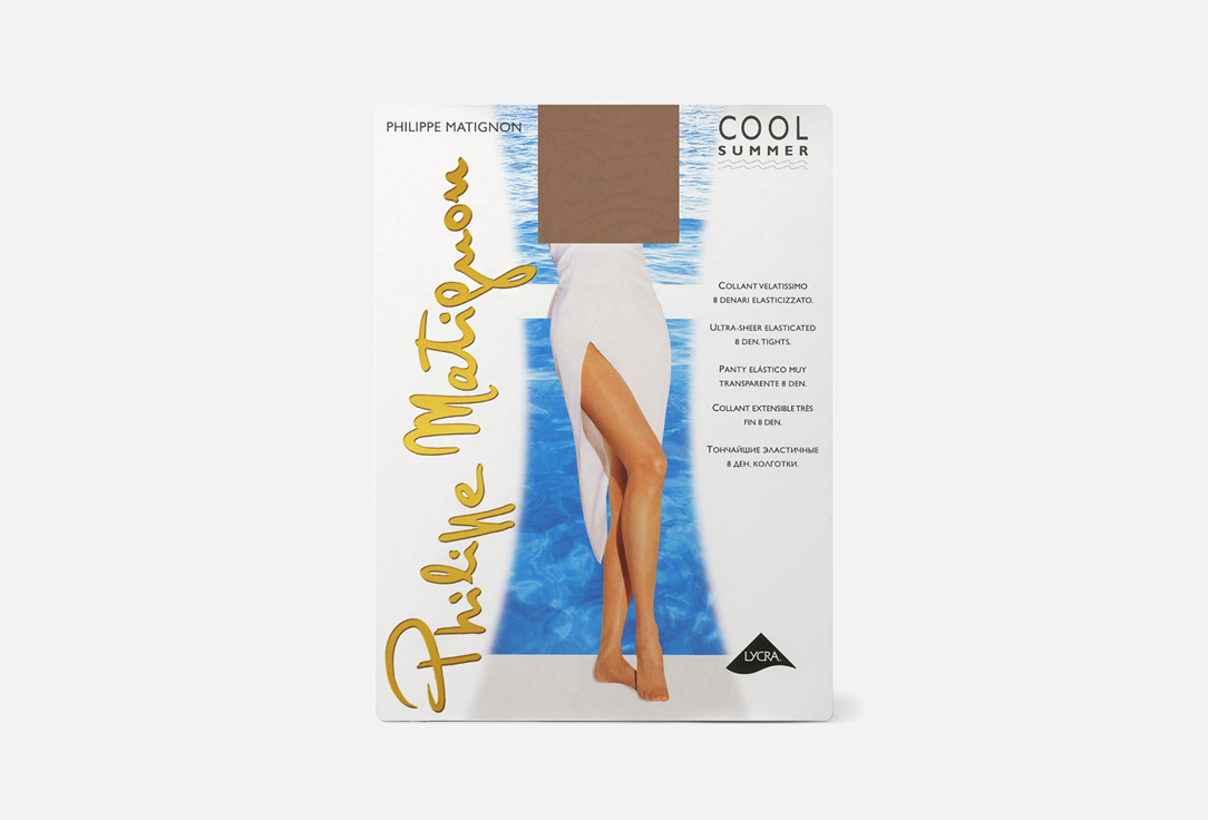 Изображение товара Колготки Philippe Matignon Cool summer 8 den светло-бежевые для женщин