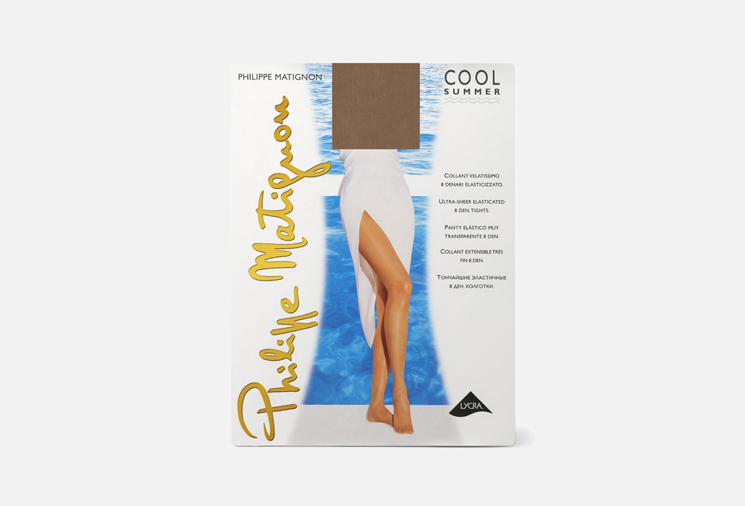 Изображение товара Колготки 8 den Philippe Matignon Cool summer 8 для женщин ультратонкие летние