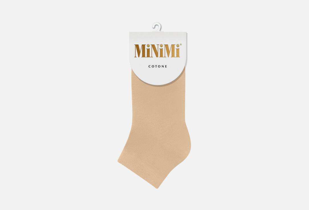 Носки женские MINIMI COTONE Beige бежевые 35-38 мл