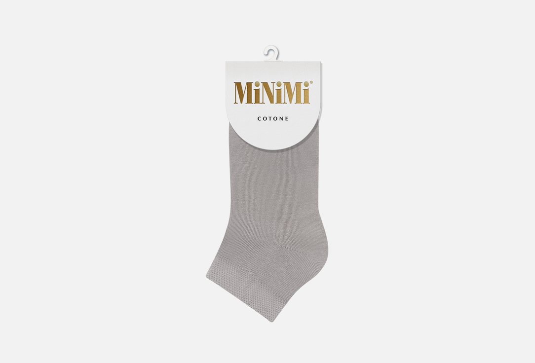 Носки укороченные MiNiMi серые 