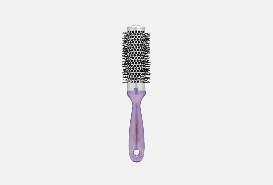 Щетка для волос Clarette для термозавивки Фиолетовая