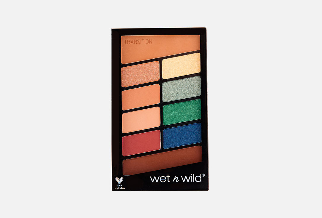 Палетка теней для век WET N WILD Color Icon 10 Pan Palette 10 г латунные тени для век wet n wild color icon 1 4 гр