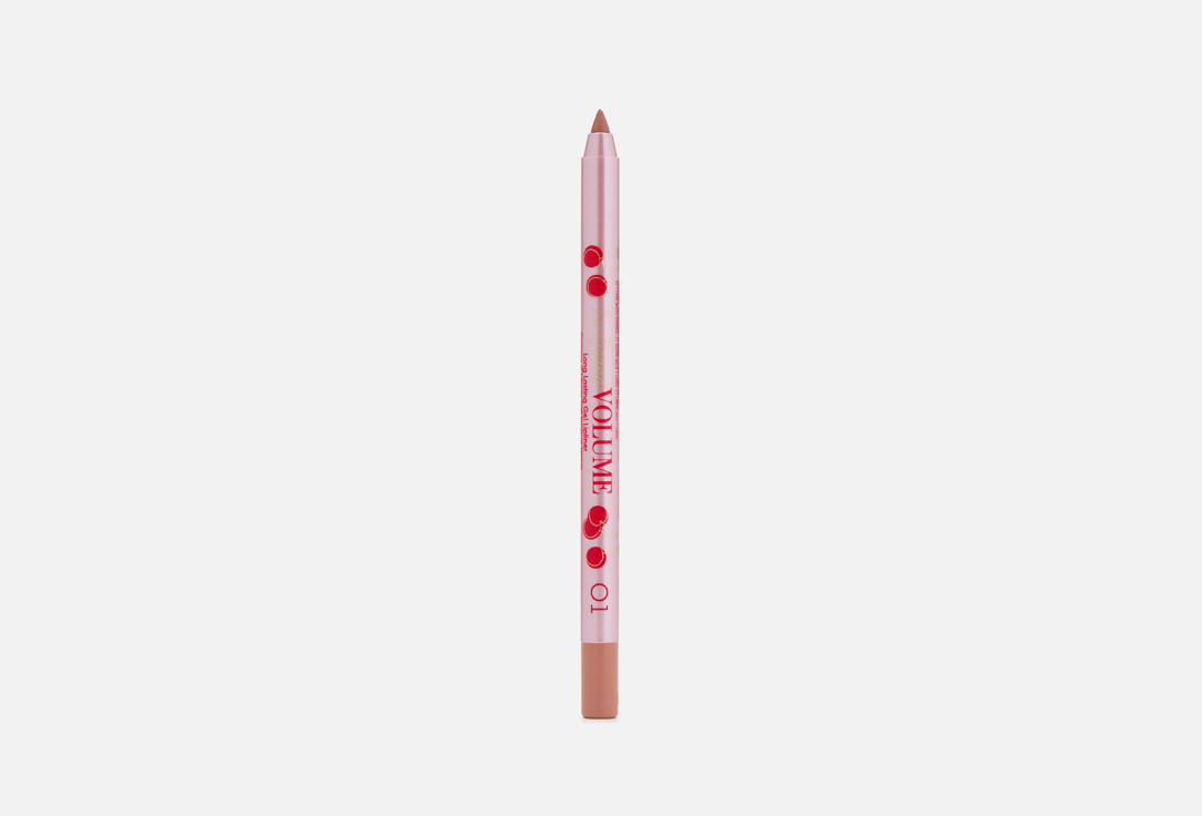 Устойчивый гелевый карандаш для губ VIVIENNE SABO Le Grand volume 01/ Светлый нюд