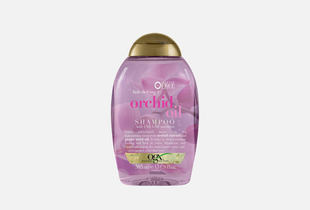 Шампунь для ухода за окрашенными волосами OGX Масло орхидеи 