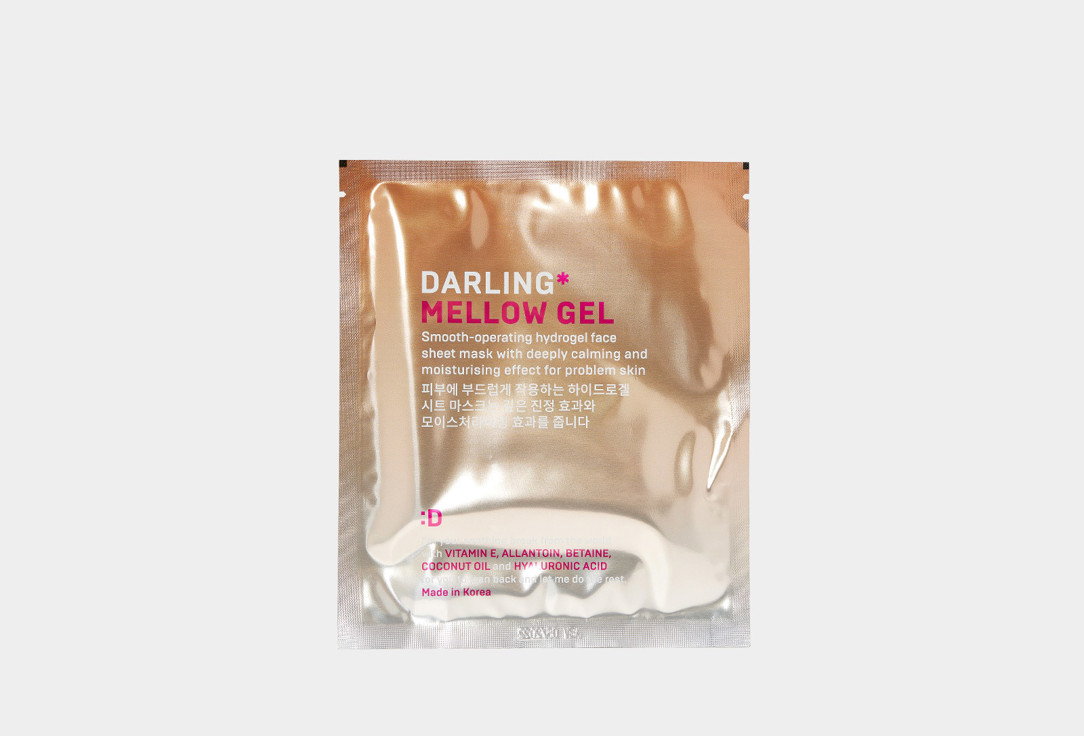 Изображение товара Мягкая успокаивающая маска-желе DARLING* Mellow Gel SMOOTH-OPERATING HYDROGEL MASK