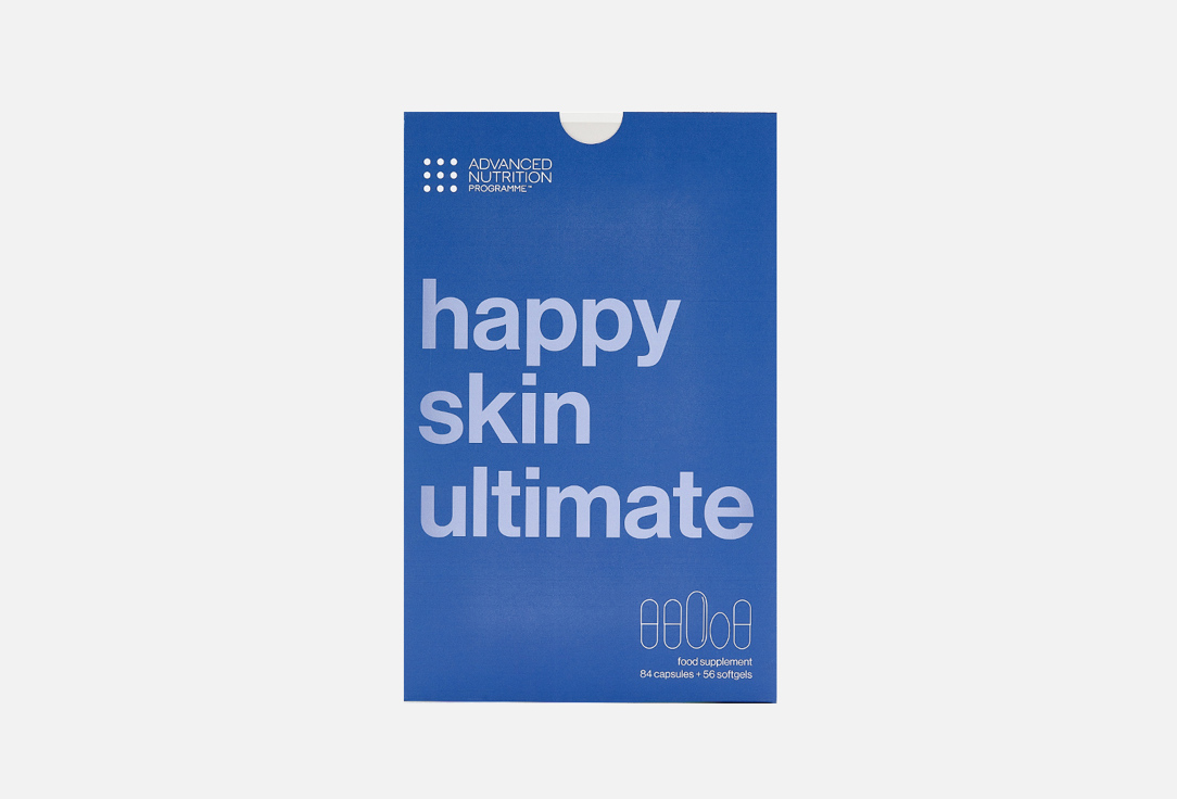 Комплекс витаминов для красоты кожи Advanced Nutrition Programme skincare ultimate Витамины A, D3, омега, куркумин, астаксантин 