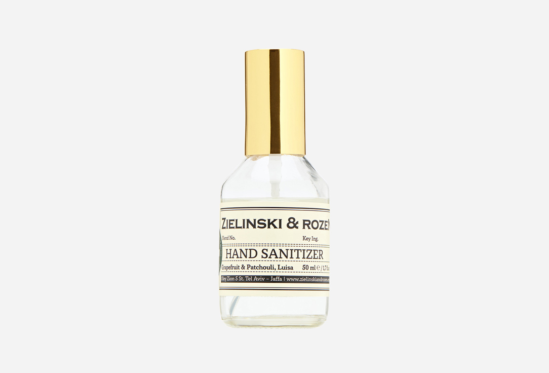 

Антисептический Спрей для рук ZIELINSKI & ROZEN, Grapefruit & Patchouli, Luisa 50 мл