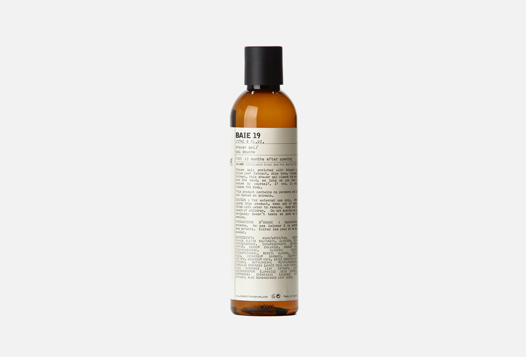 Гель для душа LE LABO Baie 19 237 мл