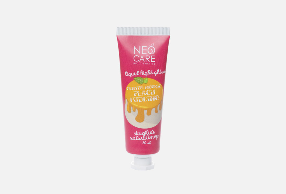 цена Хайлайтер для лица LEVRANA Neo Care Glitter mousse peach pudding 1 шт