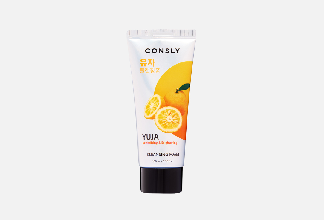 

Витаминизирующая кремовая пенка для умывания с экстрактом юдзу CONSLY, Yuja Revitalizing Creamy Cleansing Foam 100 мл