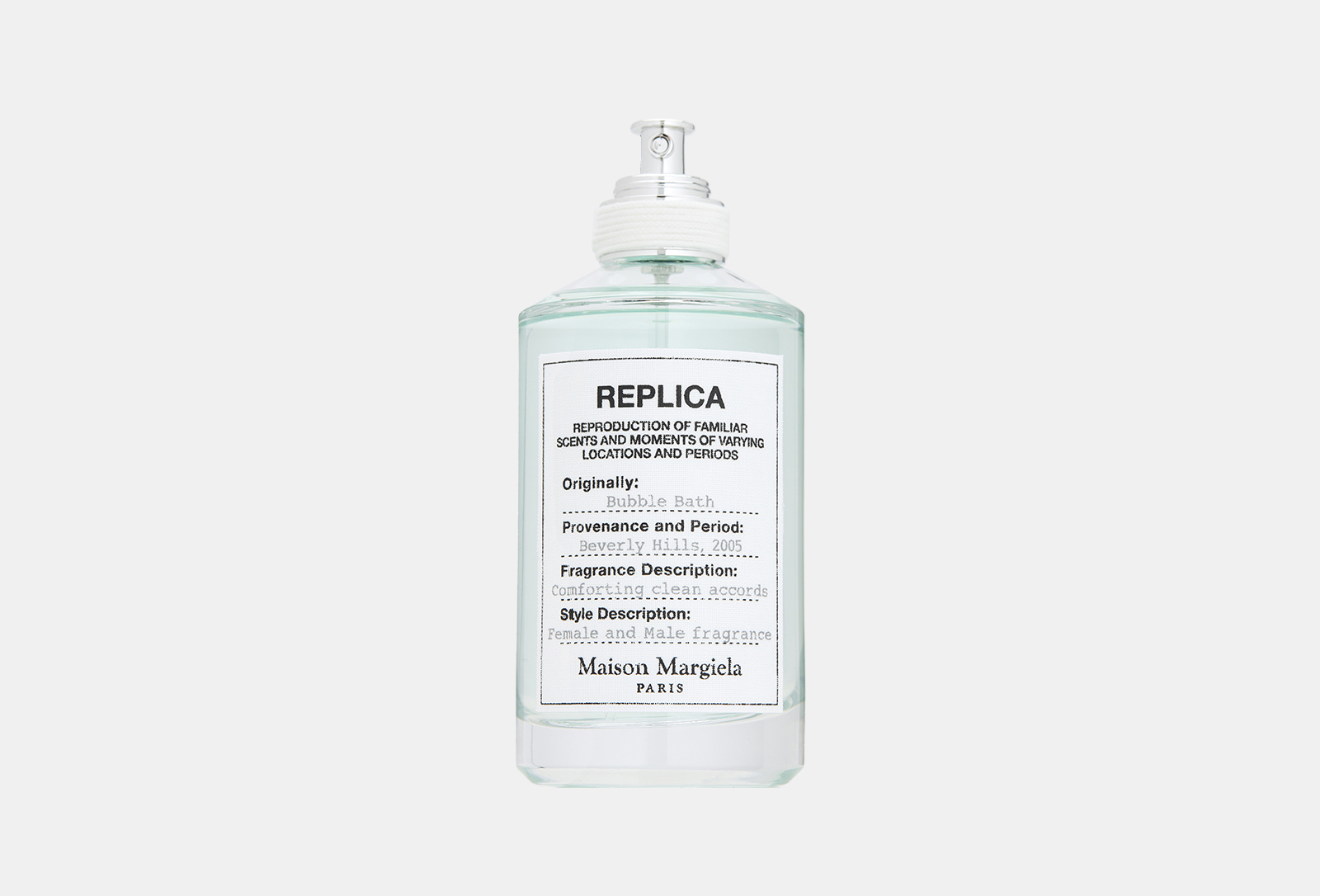 MAISON MARGIELA Туалетная вода REPLICA BUBBLE BATH 100 мл — купить