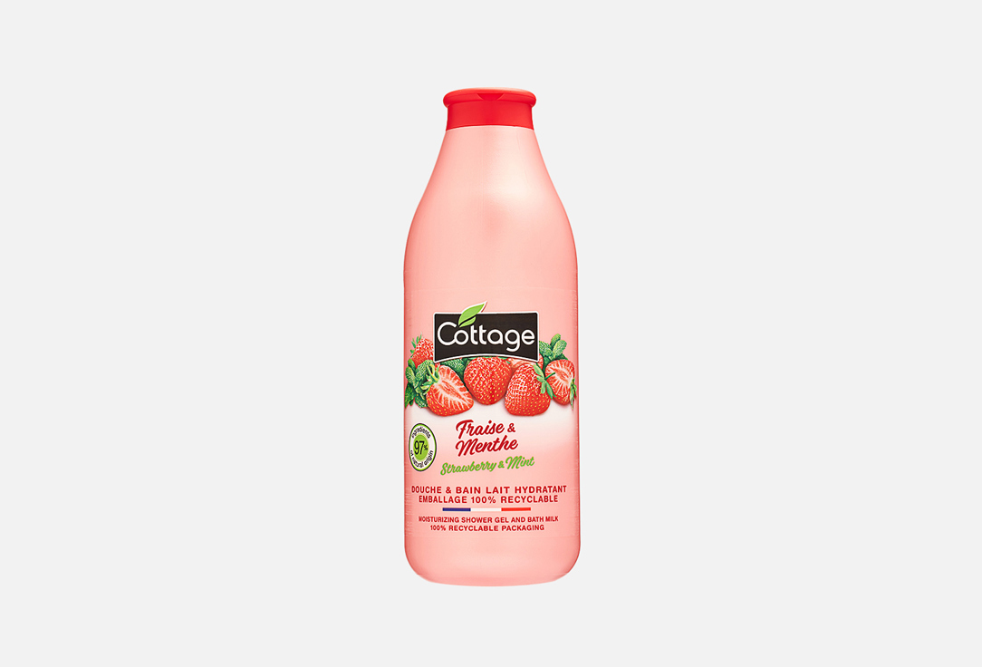 Изображение товара Гель для душа и пена Cottage STRAWBERRY & MINT
