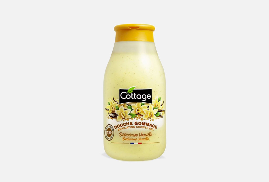 Изображение товара отшелушивающий гель для душа Cottage Ваниль