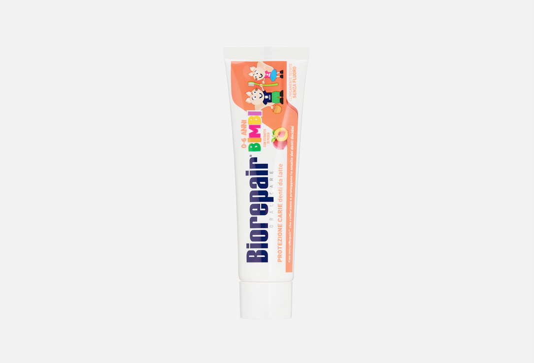 Изображение товара Зубная паста для детей 0-6 лет BIOREPAIR kids with peach extract
