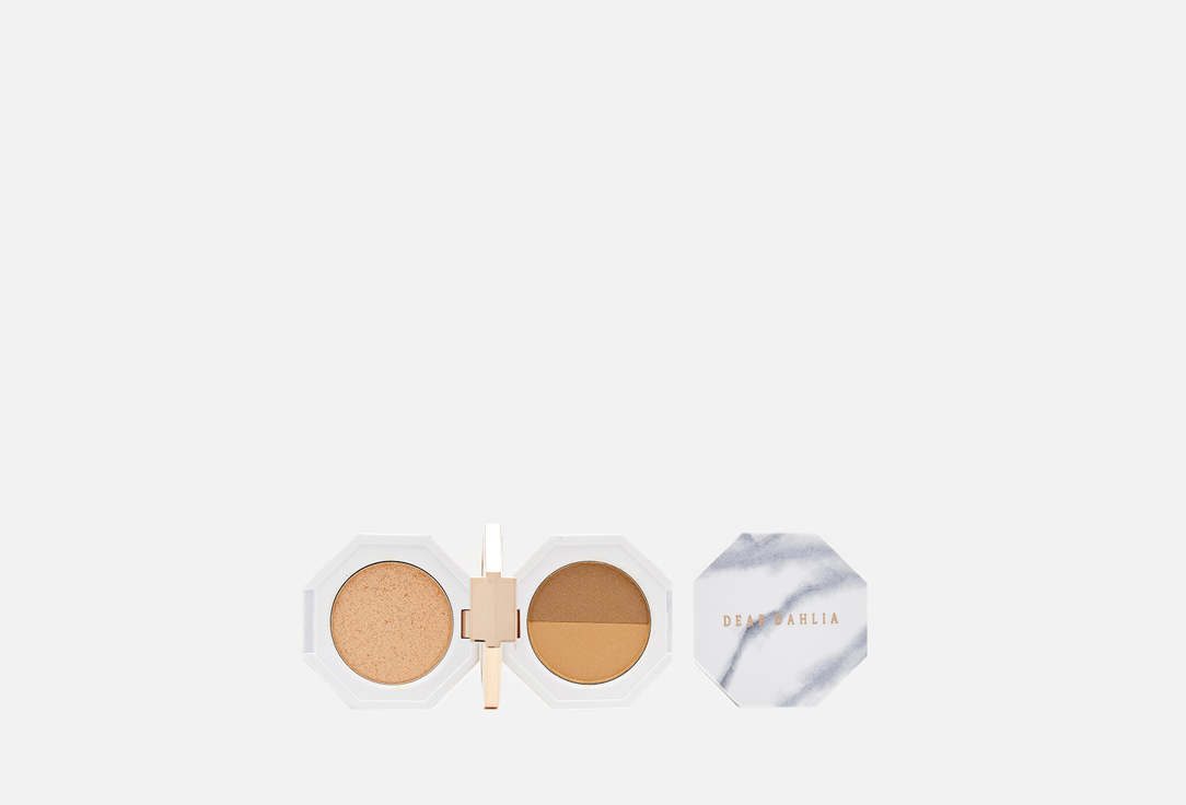 Изображение товара Двойная палетка для макияжа DEAR DAHLIA PARADISE DUAL PALETTE: Eye Shadow Trio