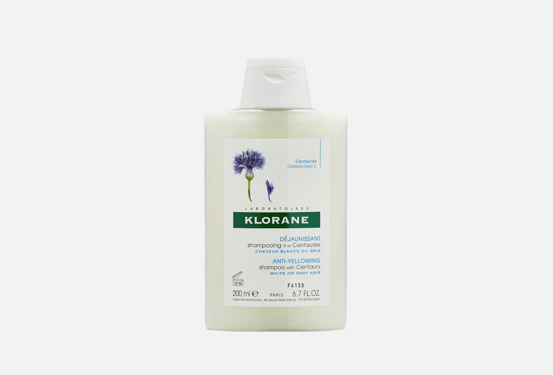 Шампунь с экстрактом василька KLORANE Shampoo with cornflower extract 