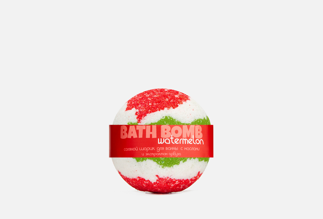 Бомбочка для ванны SAVONRY Watermelon 120 г бомбочка для ванны мыловаров бомба для ванны сахарный арбуз