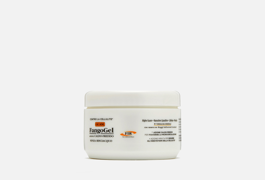 Изображение товара Антицеллюлитный гель для тела с липоактивными наносферами GUAM FANGOGEL SENZA RISCIACQUO AZIONE CALDO-FREDDO CONTRO LA CELLULITE