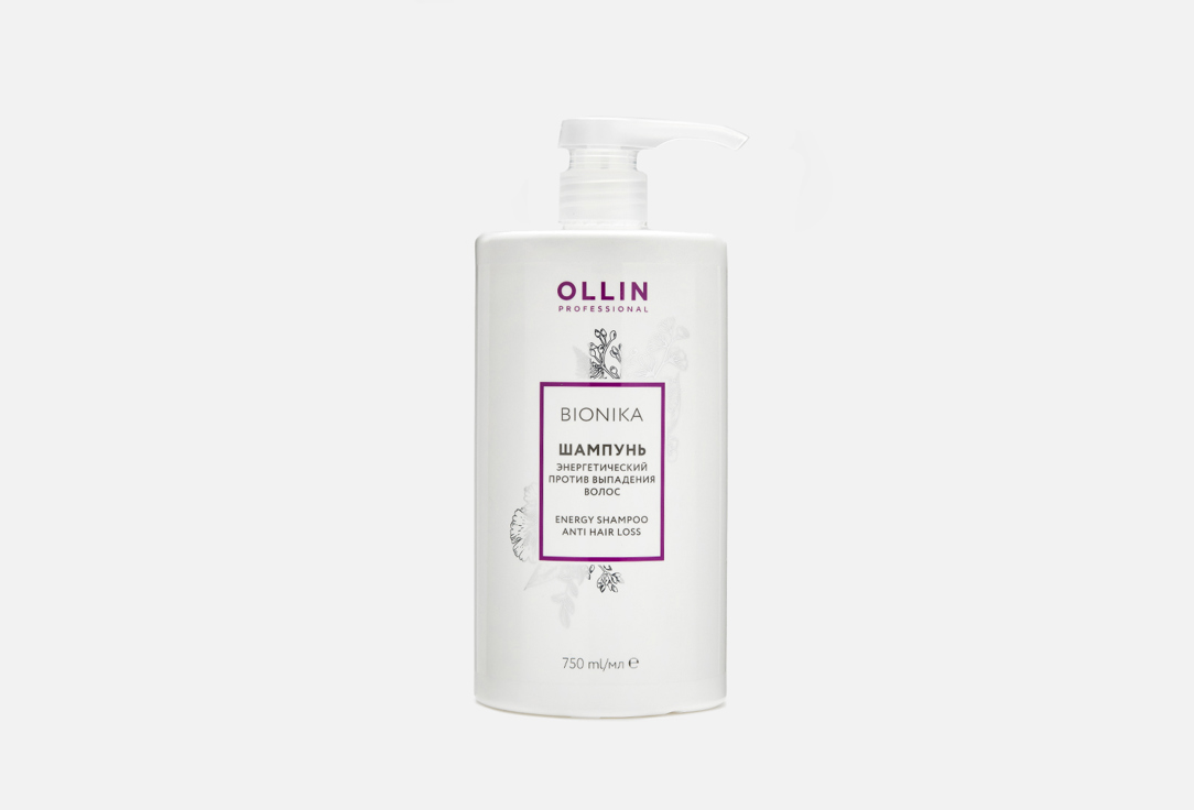 цена Шампунь энергетический против выпадения волос OLLIN PROFESSIONAL Energy shampoo anti hair loss 750 мл