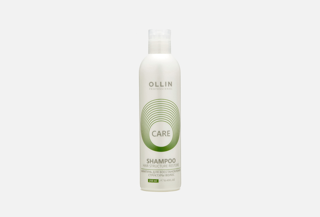 Шампунь для восстановления структуры волос Ollin Professional Restore shampoo 