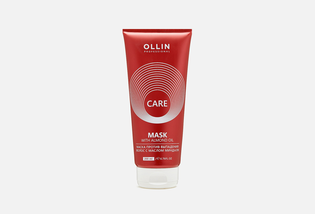 Маска против выпадения волос с маслом миндаля Ollin Professional Almond oil mask 