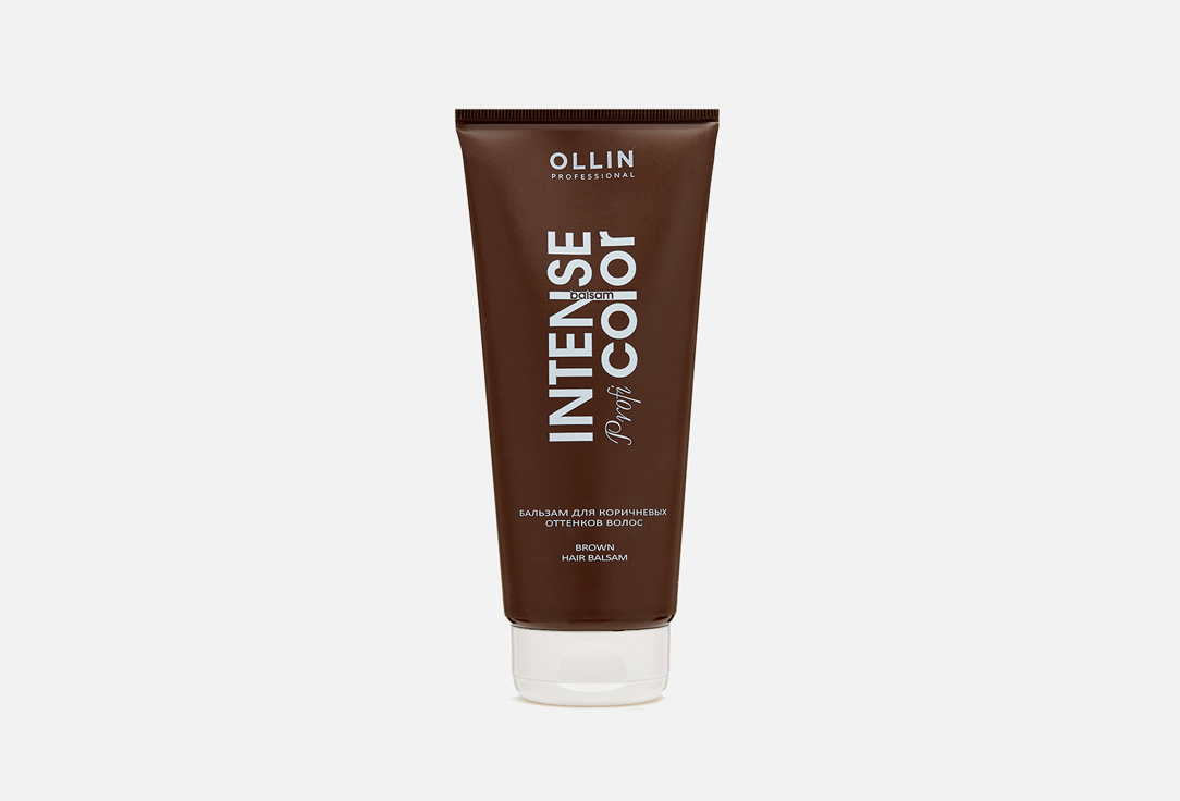 Бальзам для коричневых оттенков волос OLLIN PROFESSIONAL Brown hair balsam 200 мл цена и фото