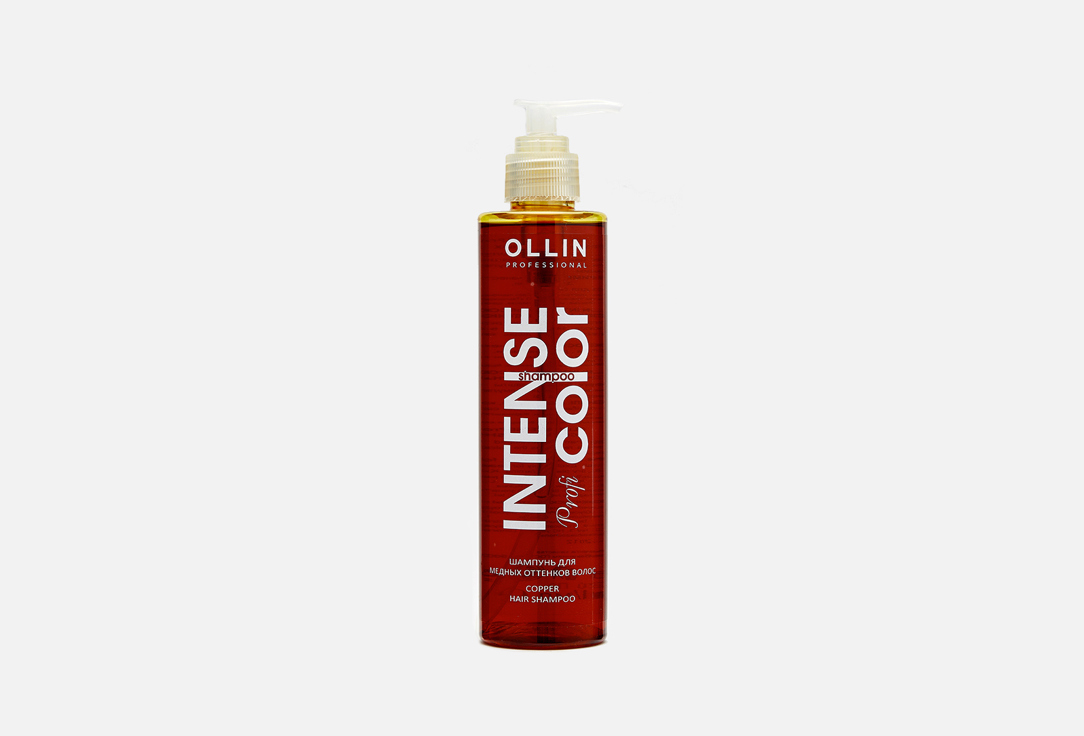 

Шампунь для медных оттенков волос OLLIN PROFESSIONAL, Copper hair shampoo 250 мл