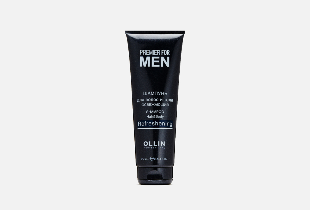 Изображение товара Шампунь для волос и тела освежающий Ollin Professional PREMIER FOR MEN