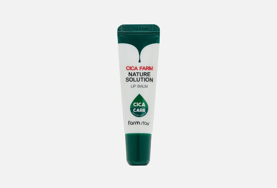 Восстанавливающий бальзам для губ с центеллой азиатской FARM STAY Cica Farm Nature Solution Lip Balm 10 г