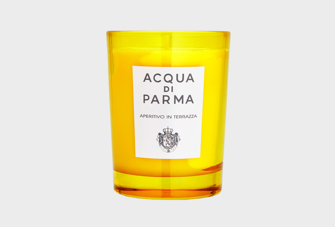 Свеча парфюмированная ACQUA DI PARMA Aperitivo in Terrazza 200 г парфюмированная свеча acqua di parma quercia 200 гр