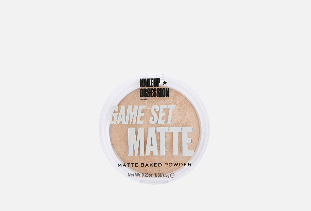 Пудра компактная  Makeup Obsession Game Set Matte Kalahari