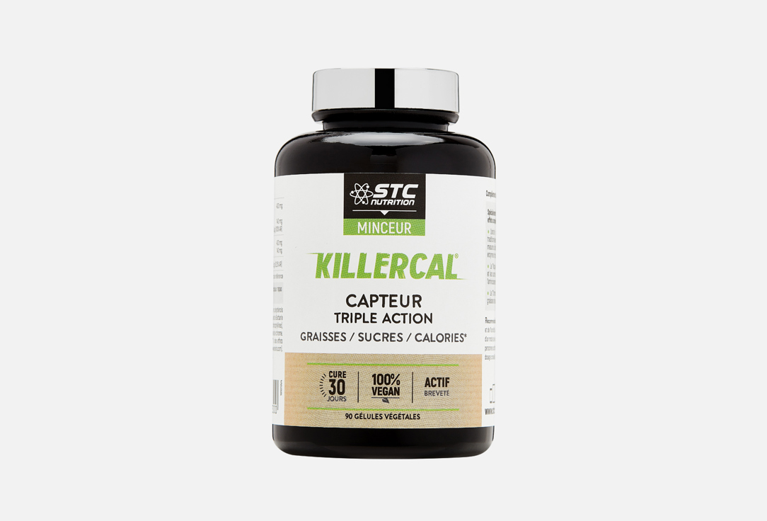 БАД для коррекции фигуры STC Killercal 90 шт бад для коррекции фигуры stc hydroxyblast зеленый чай кремний гуарана 120 шт
