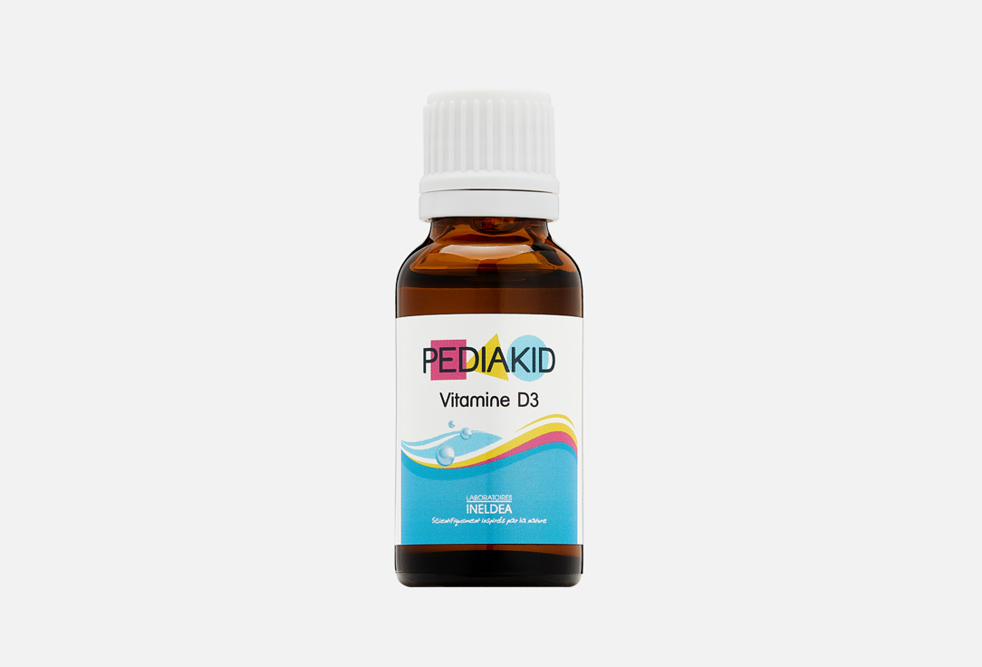 Витамин D3 для детей PEDIAKID Vitamine d3 в каплях 20 мл бад для укрепления иммунитета спасатель витамин д3 30 шт